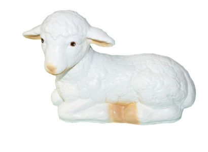 Conception Mouton Petite Figure Statue de Jardin Sculpture Figures Sculptures Décoration nouveau